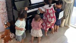 ピアノ導入グループレッスン2期生募集開始！@三島市、清水町、音楽教室